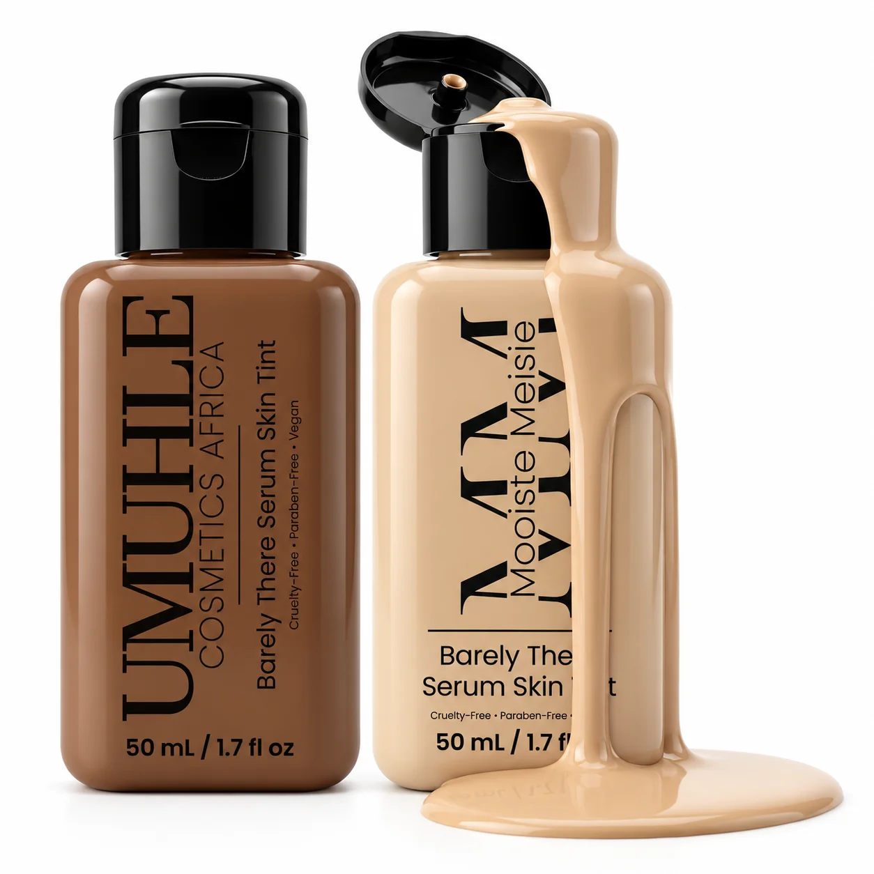 Barely There Serum Skin Tint bottles