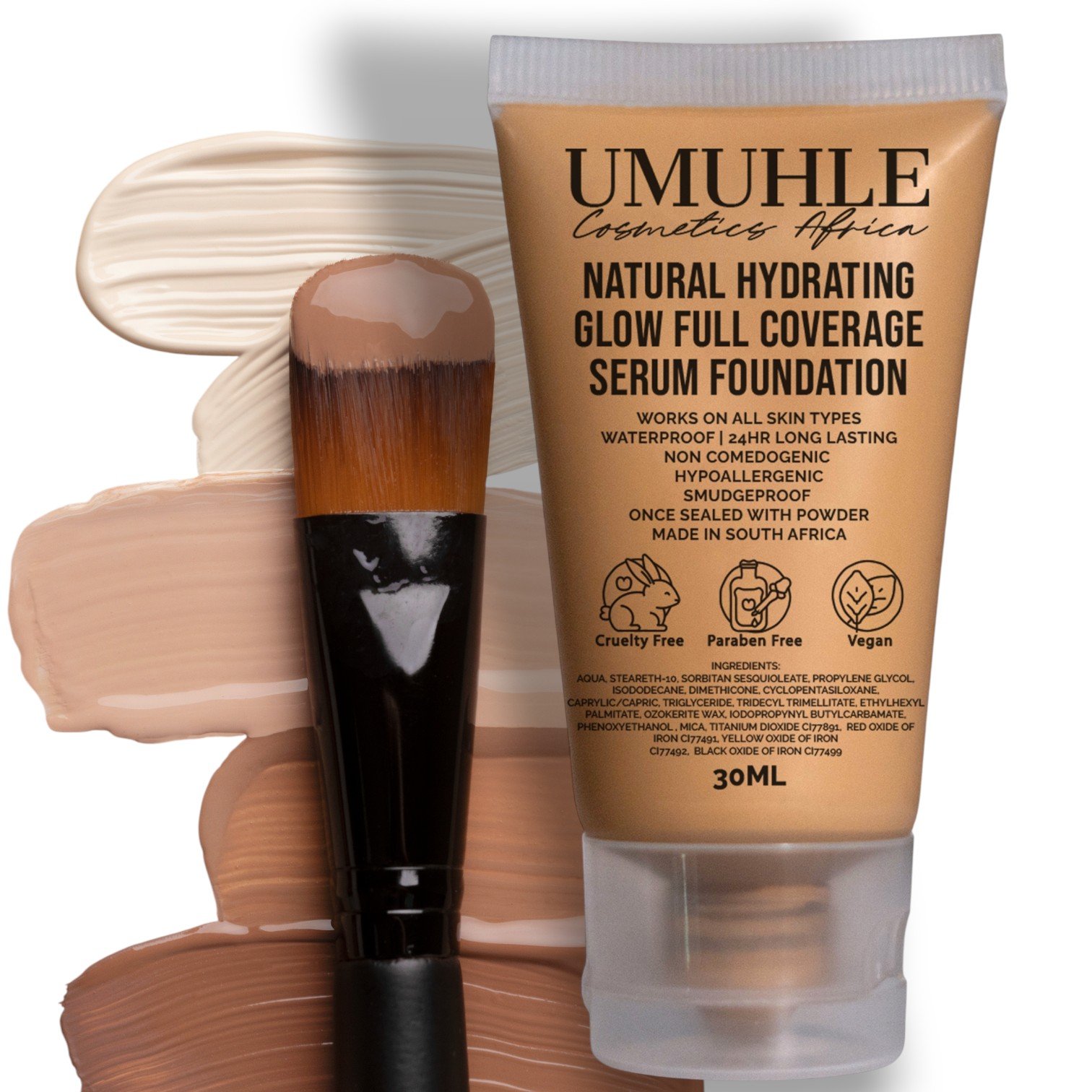 30ml Umuhle Hydrating Serum Full Coverage Foundation